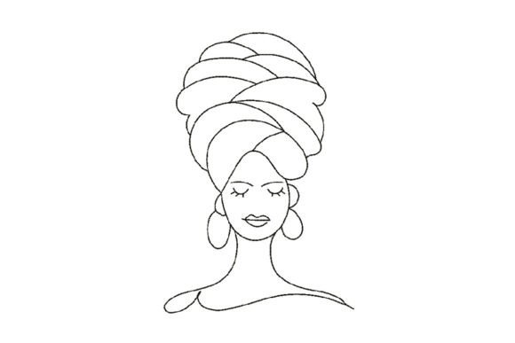 African American Woman Embroidery Review