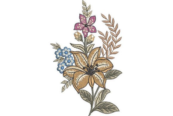 Golden Flower Embroidery Review
