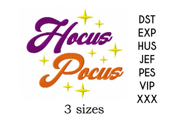 Hocus Pocus Embroidery Review for Holiday Creations