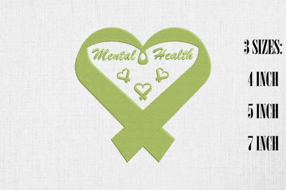 Mental Health Heart Ribbon Review