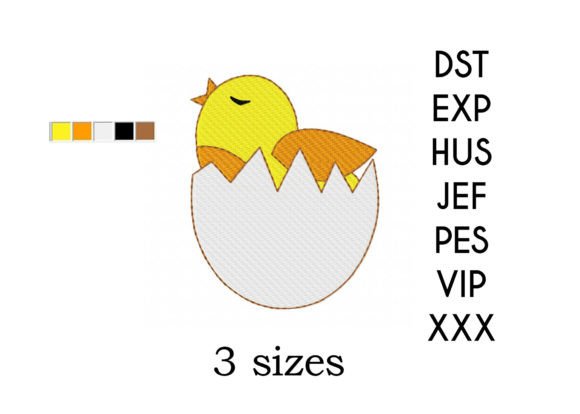 Nestling in Egg Embroidery Review