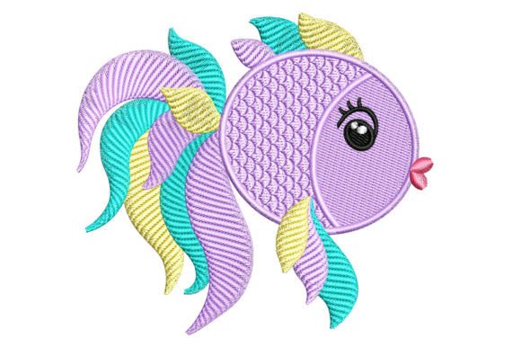 Rainbow Fish Embroidery Review for Boutique Apparel