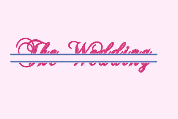 The Wedding Monogram Lettering Review